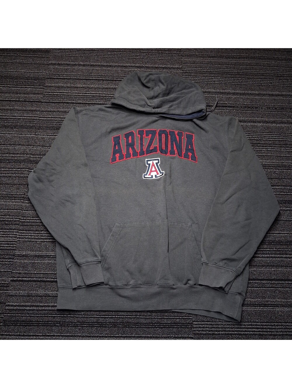 Starter Arizona Wildcats Hoodie Mens XL Gray Pullover Embroidered NCAA